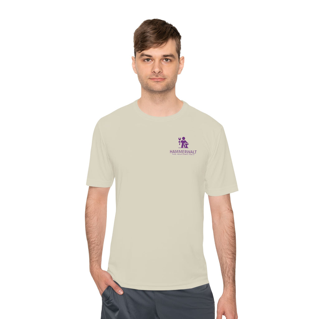 HammerWalt Logo T-shirt Moisture Wicking Tee | Tabletop Gaming Crew