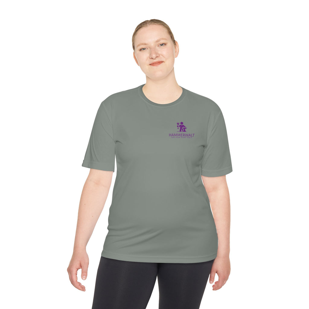 HammerWalt Logo T-shirt Moisture Wicking Tee | Tabletop Gaming Crew