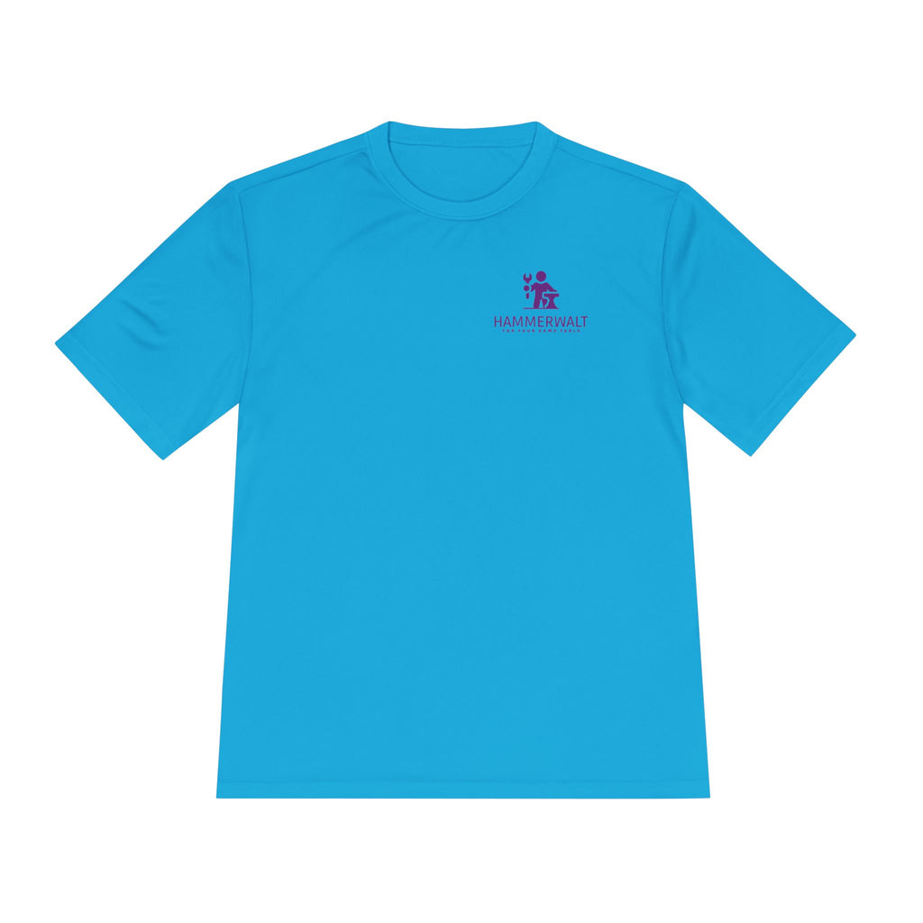 HammerWalt Logo T-shirt Moisture Wicking Tee | Tabletop Gaming Crew