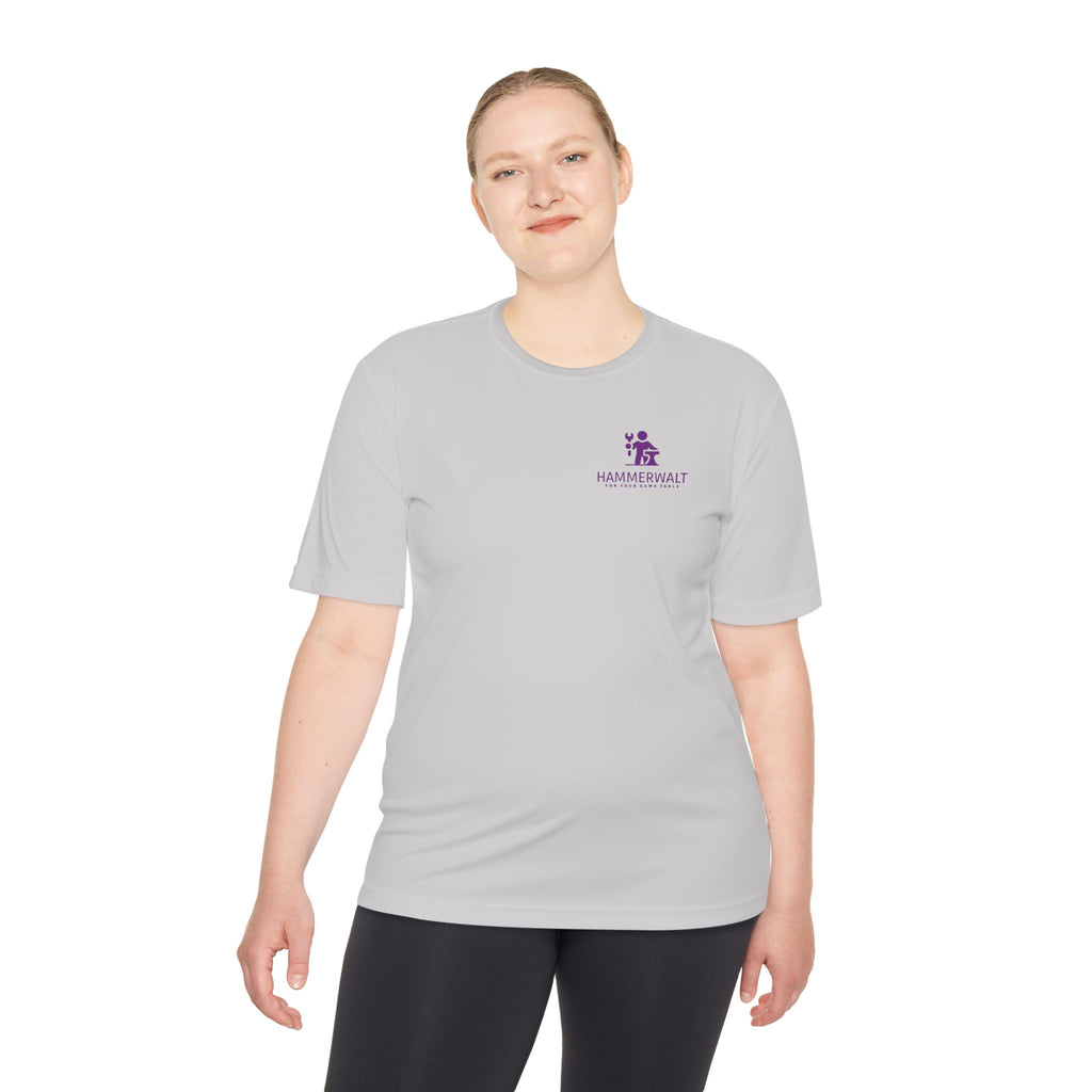 HammerWalt Logo T-shirt Moisture Wicking Tee | Tabletop Gaming Crew