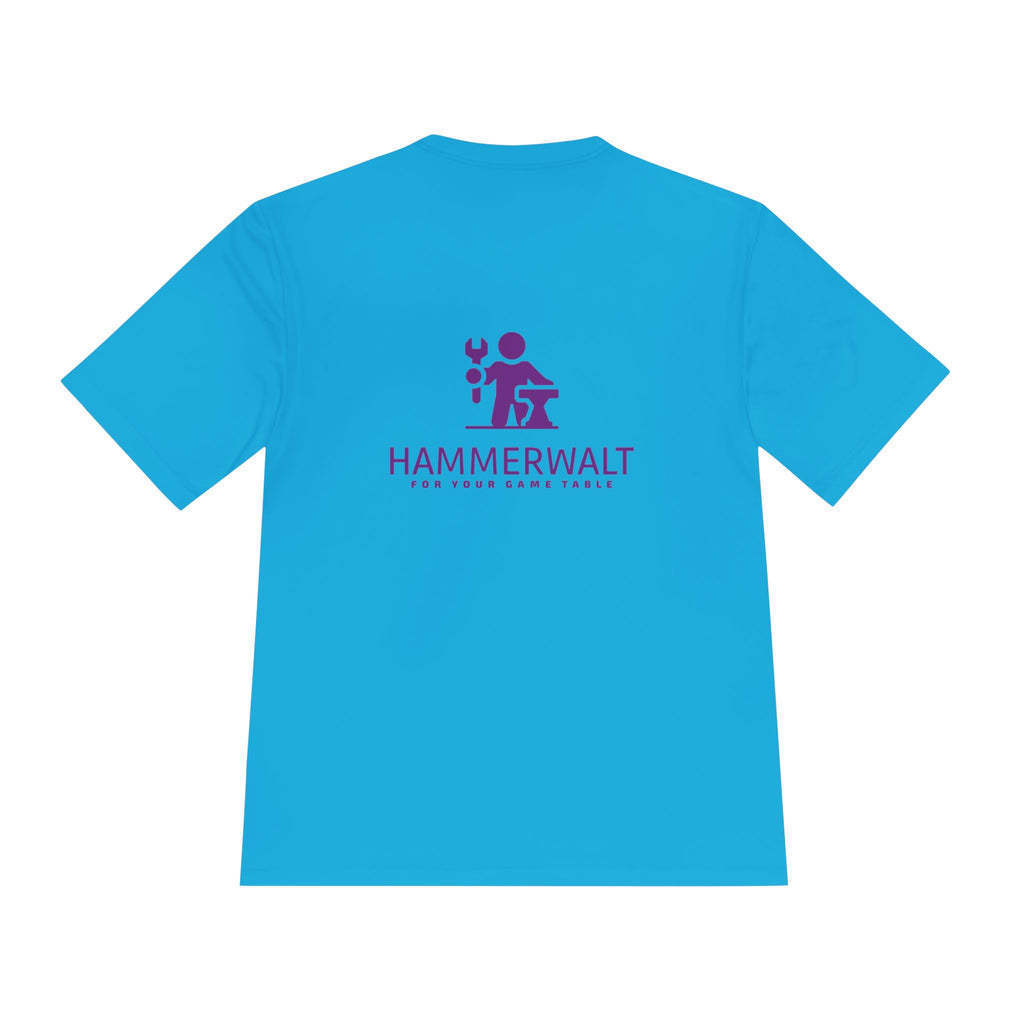HammerWalt Logo T-shirt Moisture Wicking Tee | Tabletop Gaming Crew