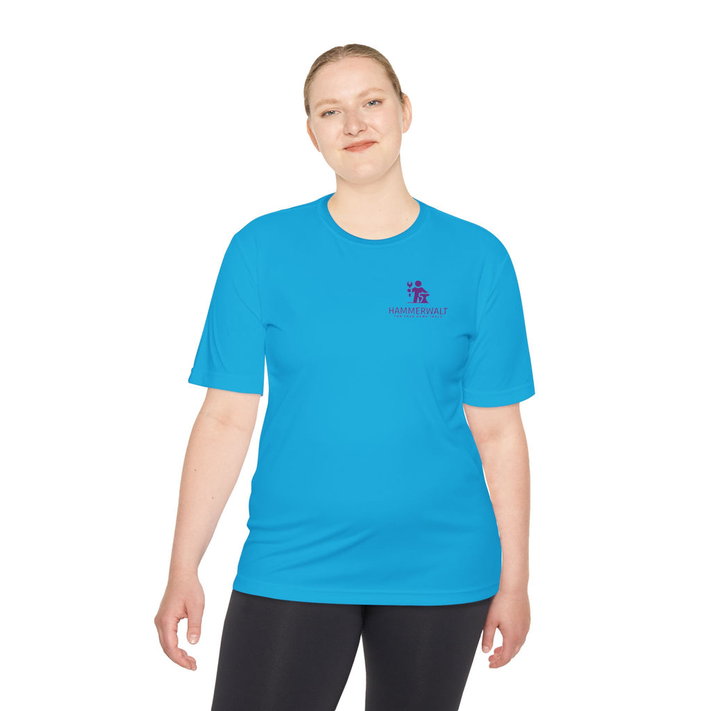 HammerWalt Logo T-shirt Moisture Wicking Tee | Tabletop Gaming Crew