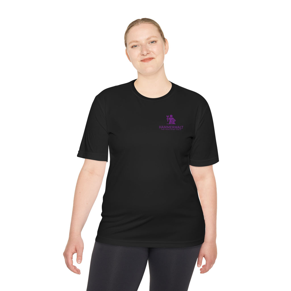 HammerWalt Logo T-shirt Moisture Wicking Tee | Tabletop Gaming Crew