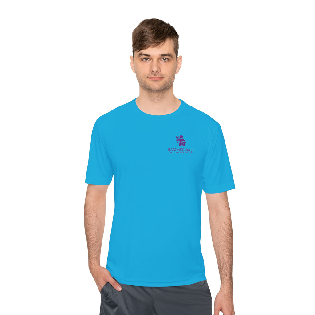 HammerWalt Logo T-shirt Moisture Wicking Tee | Tabletop Gaming Crew