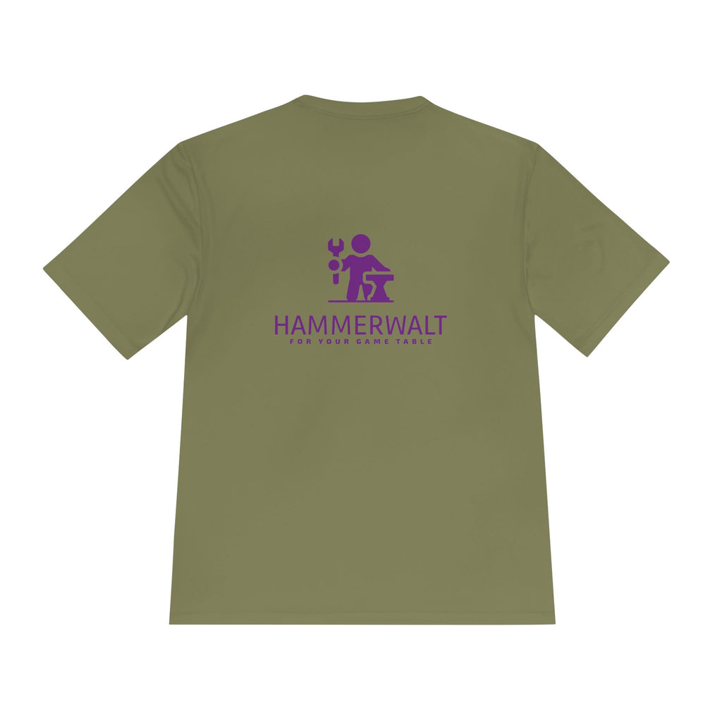 HammerWalt Logo T-shirt Moisture Wicking Tee | Tabletop Gaming Crew