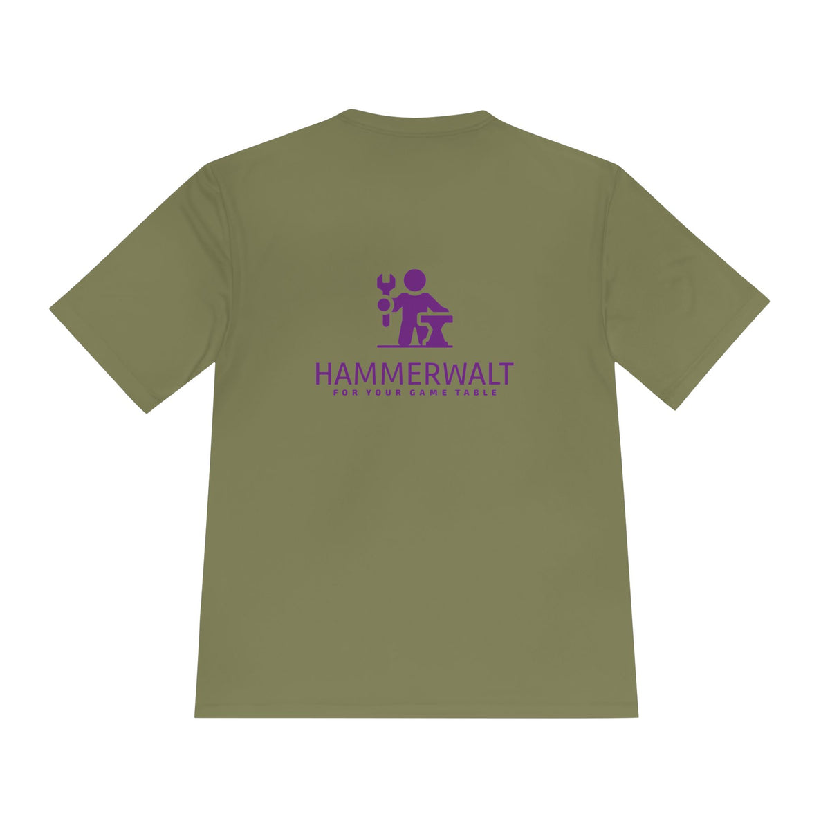 HammerWalt Logo T-shirt Moisture Wicking Tee | Tabletop Gaming Crew