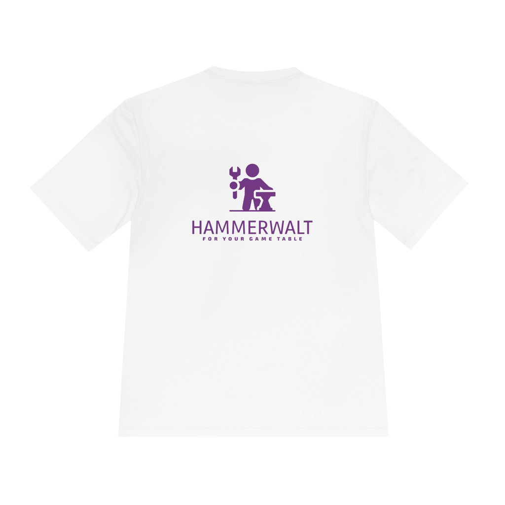 HammerWalt Logo T-shirt Moisture Wicking Tee | Tabletop Gaming Crew