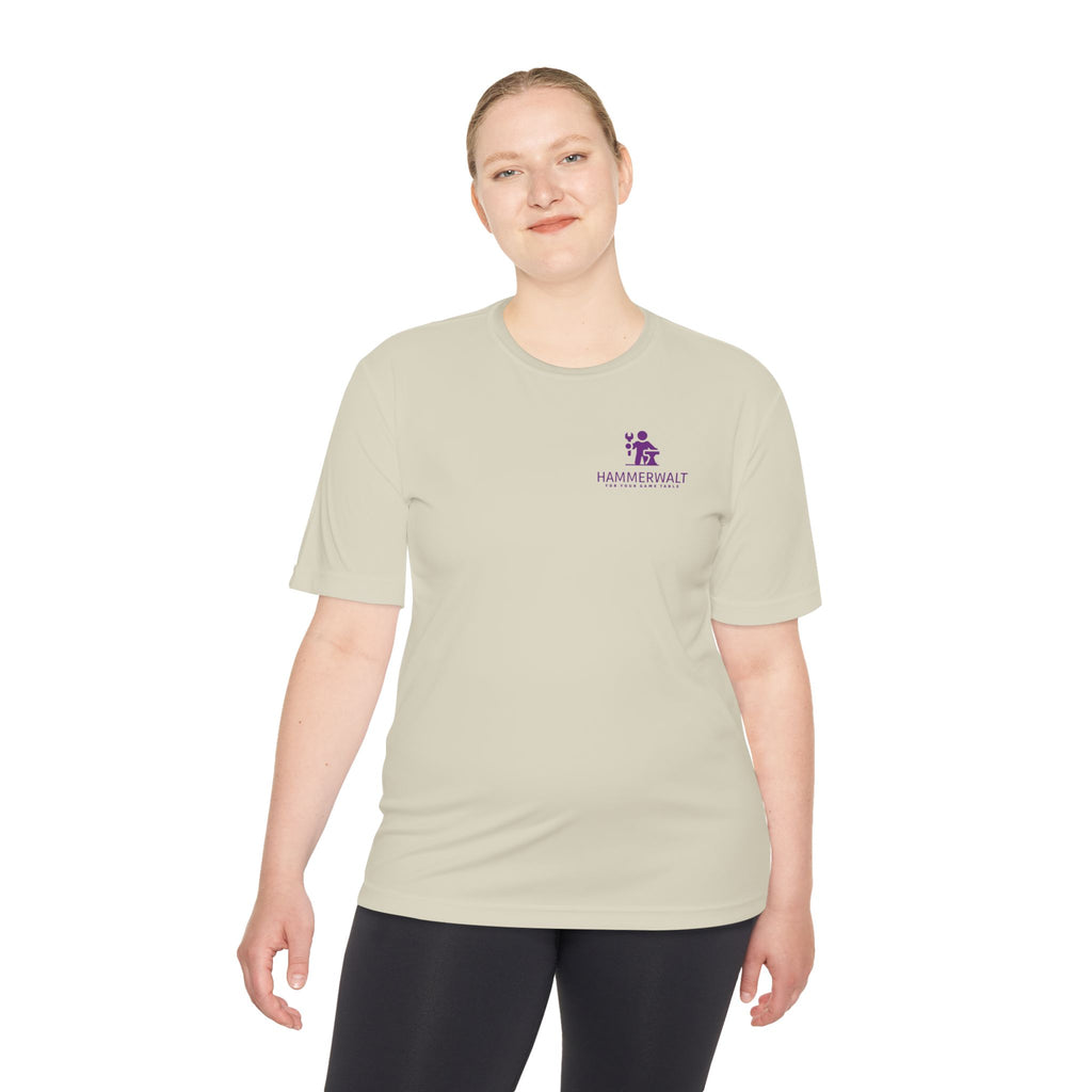 HammerWalt Logo T-shirt Moisture Wicking Tee | Tabletop Gaming Crew