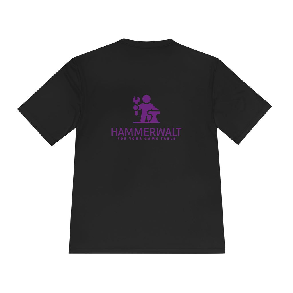HammerWalt Logo T-shirt Moisture Wicking Tee | Tabletop Gaming Crew