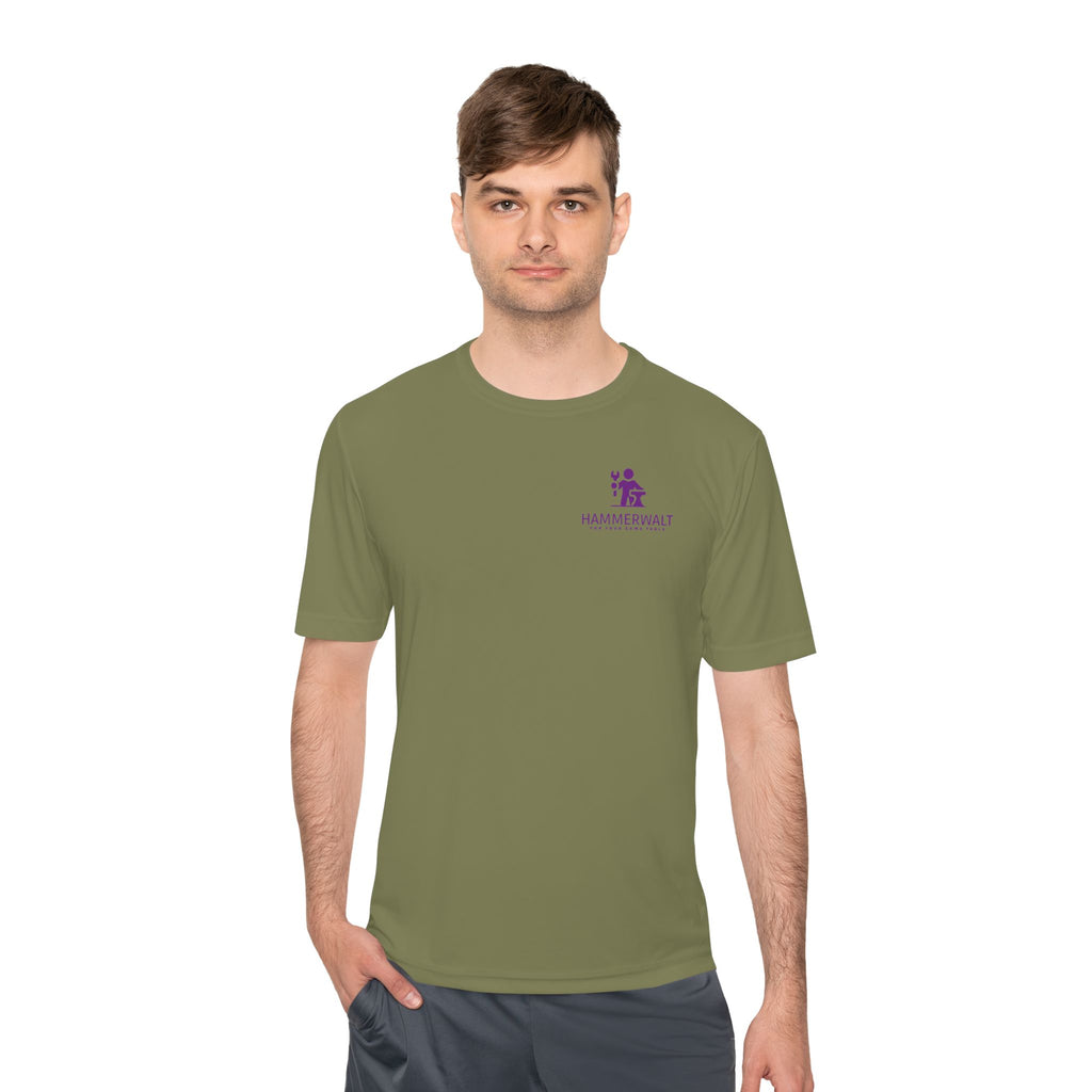 HammerWalt Logo T-shirt Moisture Wicking Tee | Tabletop Gaming Crew