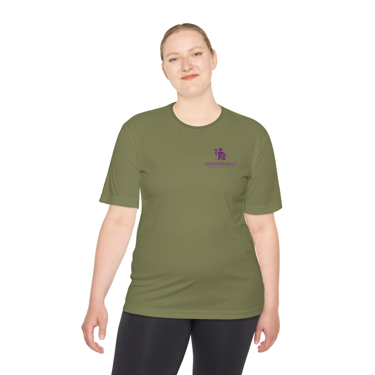 HammerWalt Logo T-shirt Moisture Wicking Tee | Tabletop Gaming Crew
