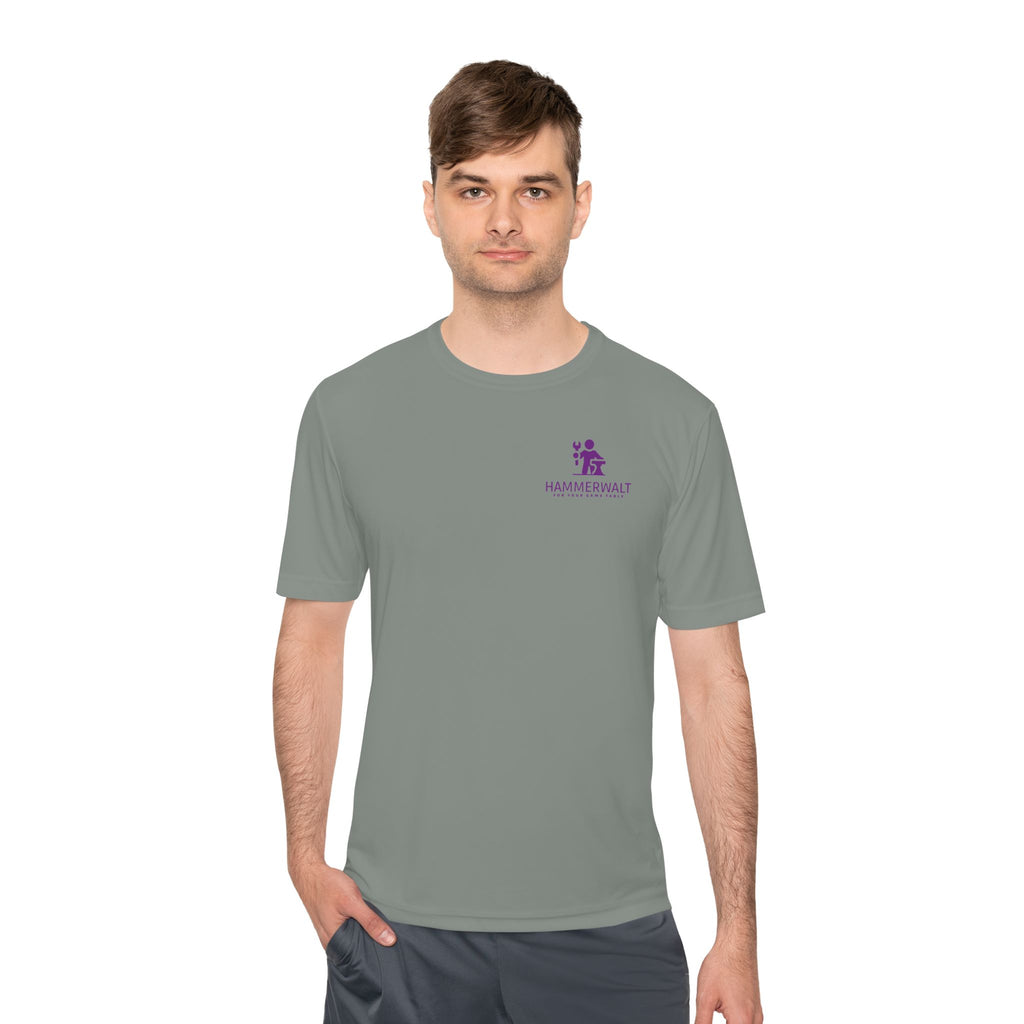 HammerWalt Logo T-shirt Moisture Wicking Tee | Tabletop Gaming Crew