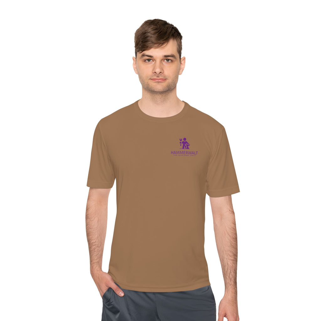 HammerWalt Logo T-shirt Moisture Wicking Tee | Tabletop Gaming Crew
