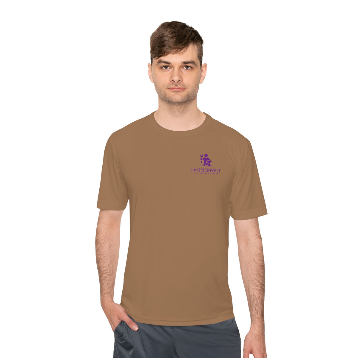 HammerWalt Logo T-shirt Moisture Wicking Tee | Tabletop Gaming Crew