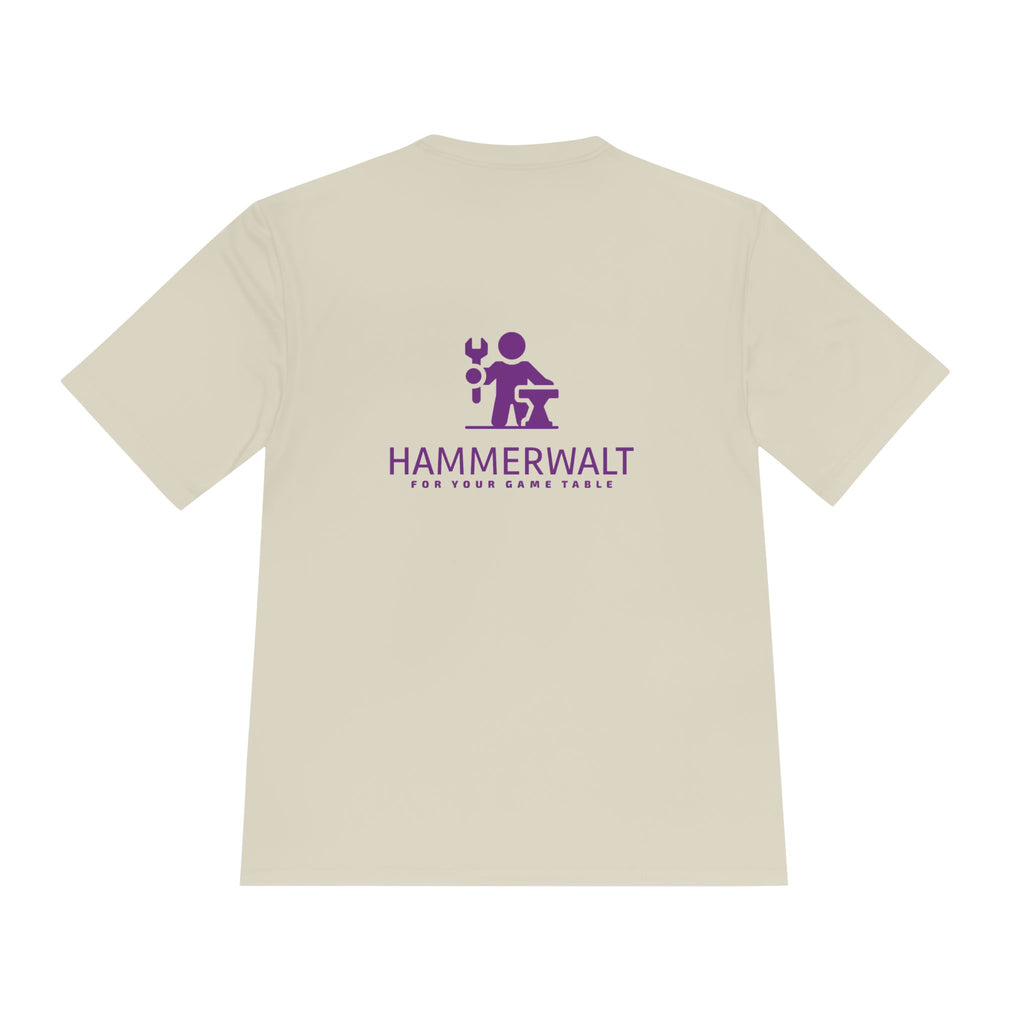 HammerWalt Logo T-shirt Moisture Wicking Tee | Tabletop Gaming Crew