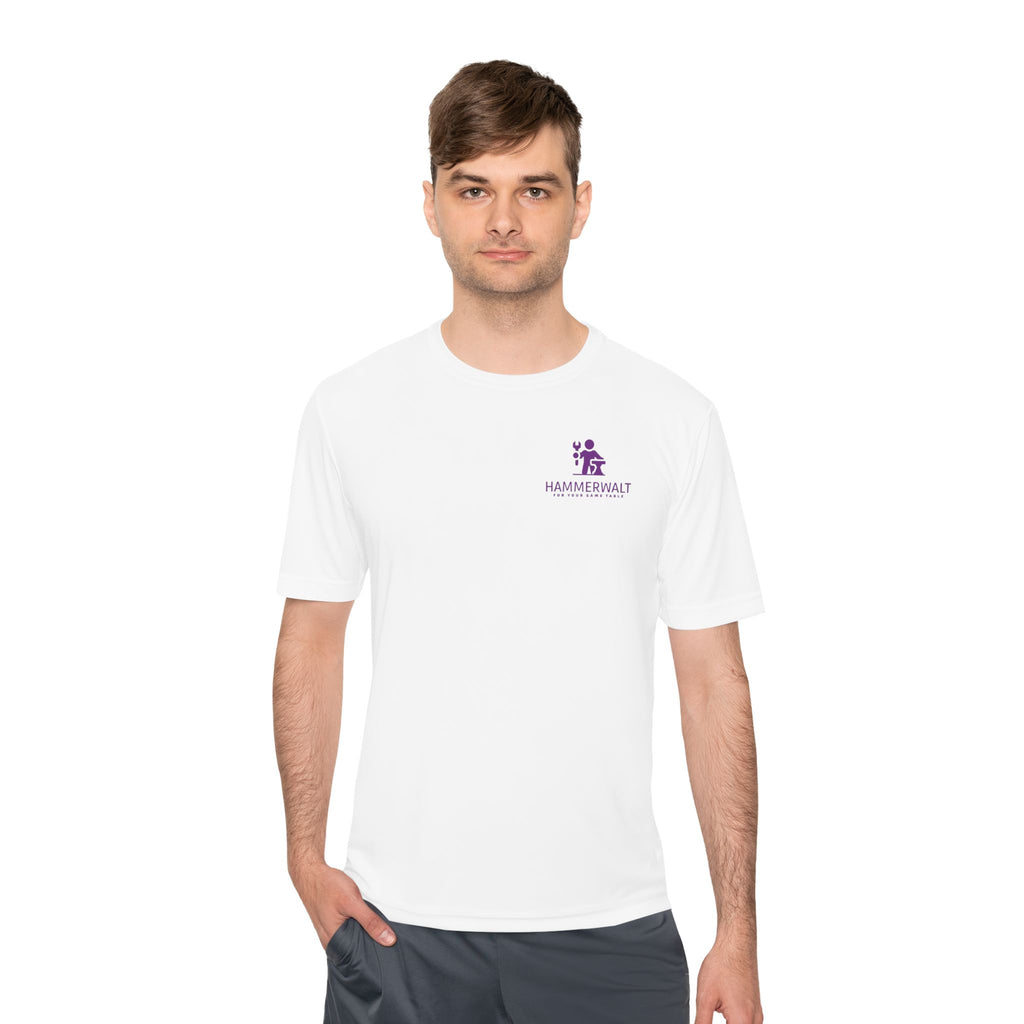 HammerWalt Logo T-shirt Moisture Wicking Tee | Tabletop Gaming Crew