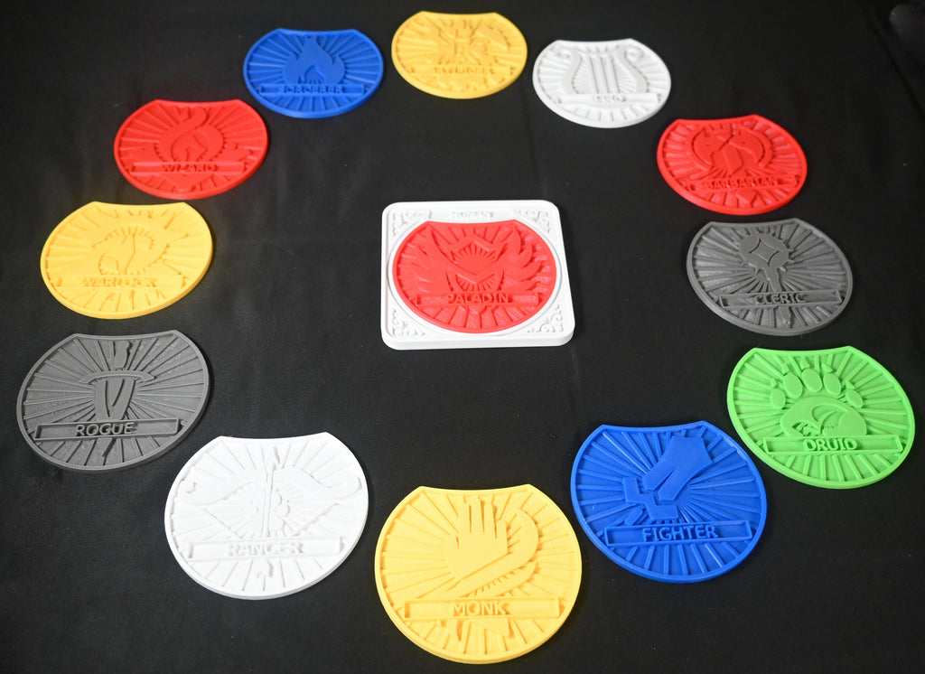 Human D&D Character Coster Combo