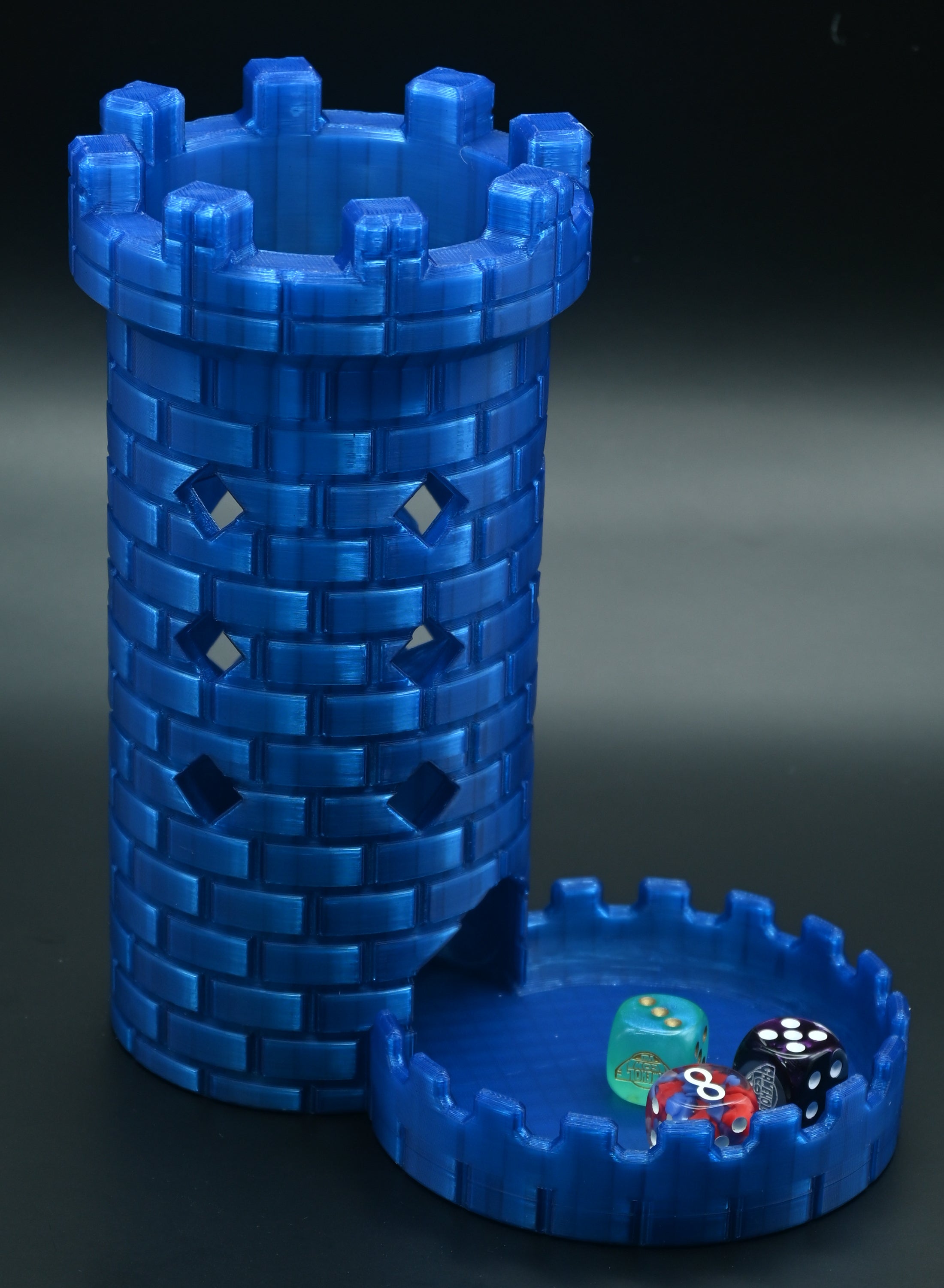Forged Element Dice Tower