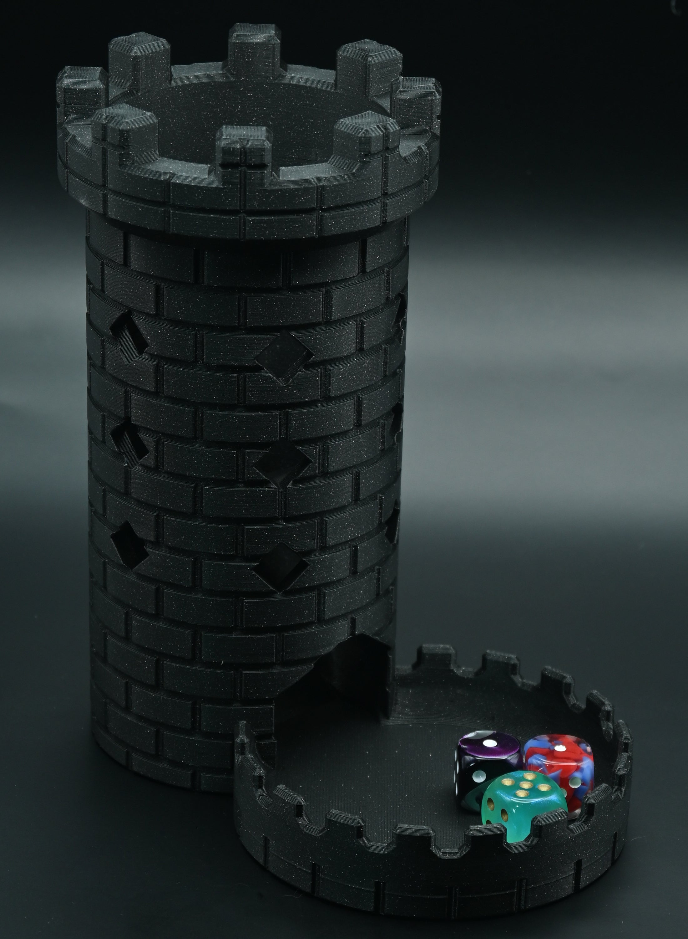 Forged Element Dice Tower