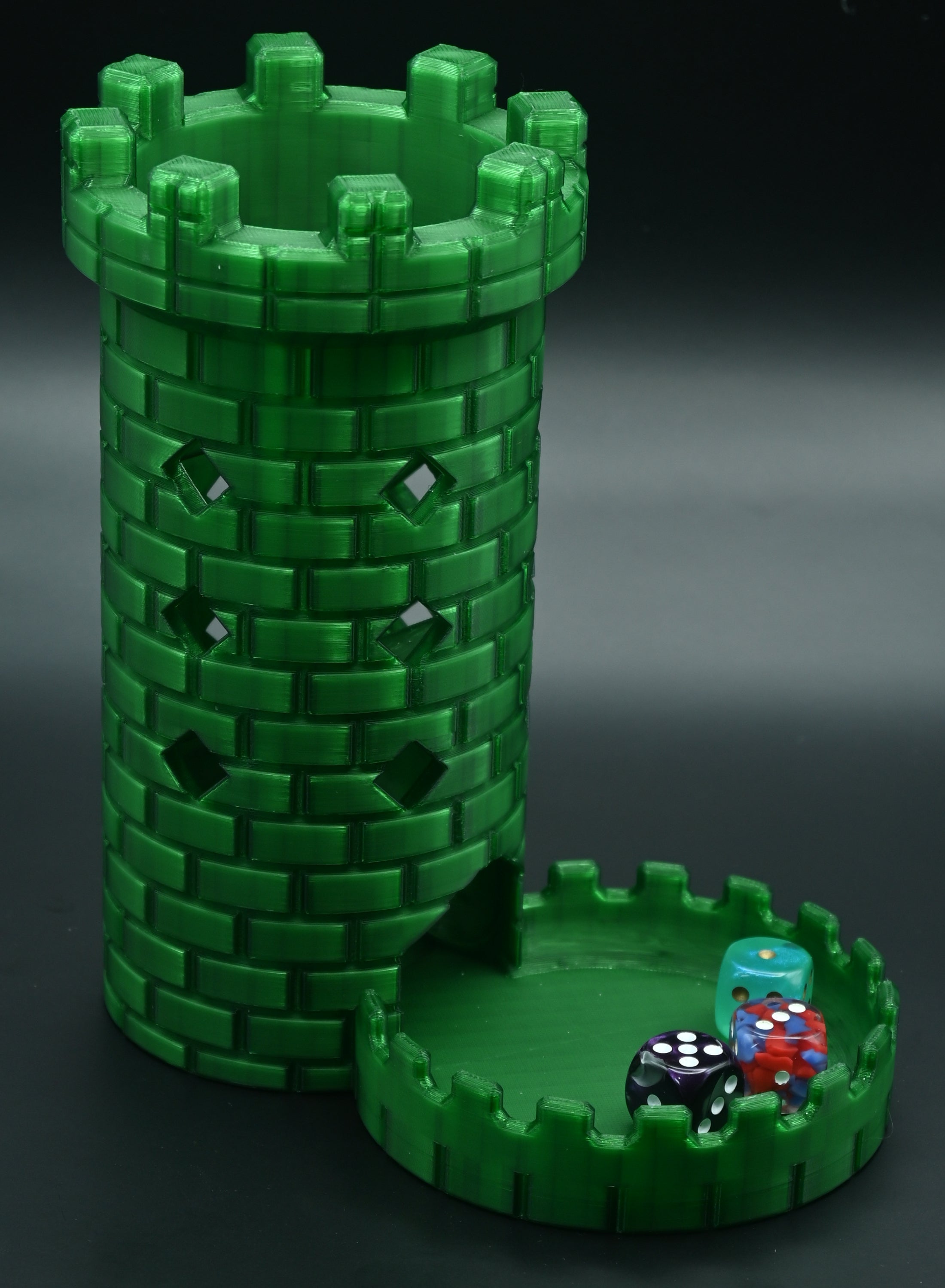 Forged Element Dice Tower