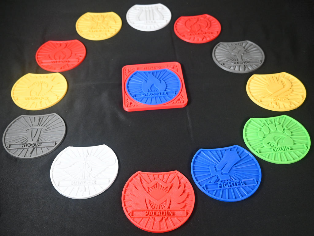 Tiefling D&D Character Coster Combo